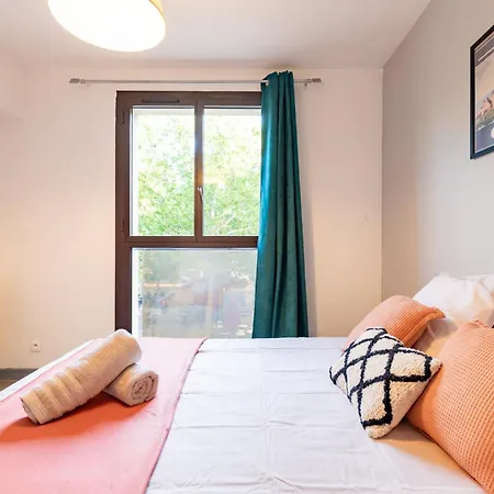 Le Carnot Large 2-room Beautiful View 4 People Apartamento Carcasona